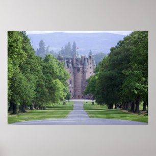 Póster Castelo escocês