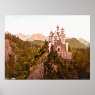 Póster Castelo II de Neuschwanstein