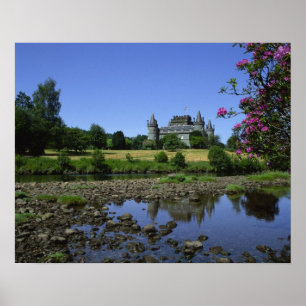 Póster Castelo Inverary, Strathclyde, Escócia
