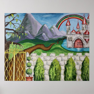 Póster Castelo mágico