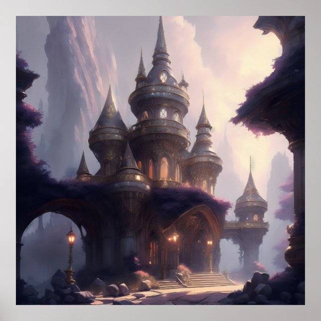 Poster Castelo mágico (Frente)