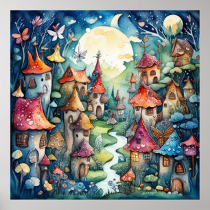 Poster Castelo mágico da Terra Fairyland