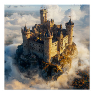 Póster Castelo Medieval