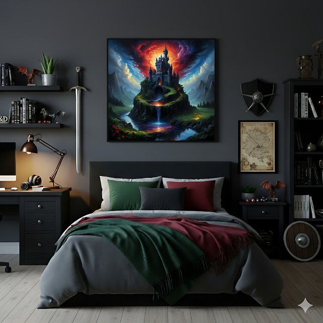 Poster Castelo Místico dos Sonhos (Criador carregado)