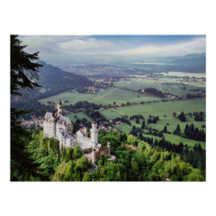 Póster Castelo Neuschwanstein