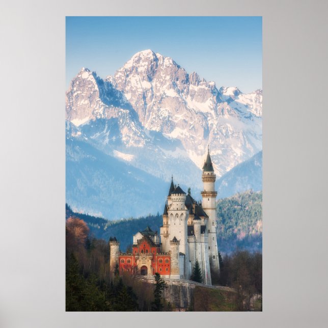 Poster Castelo Neuschwanstein (Frente)