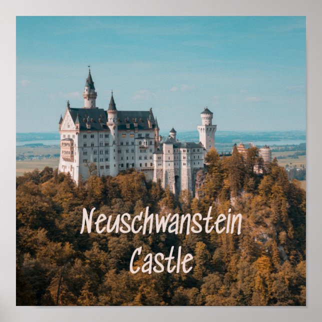 Poster Castelo Neuschwanstein Alemanha (Frente)