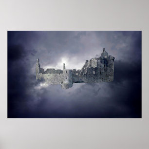 Póster Castelo no céu