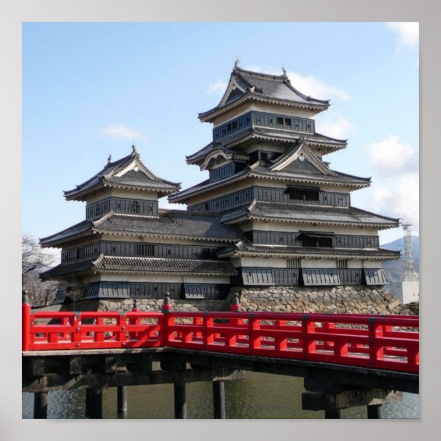 Póster Castelo no Japão (Frente)