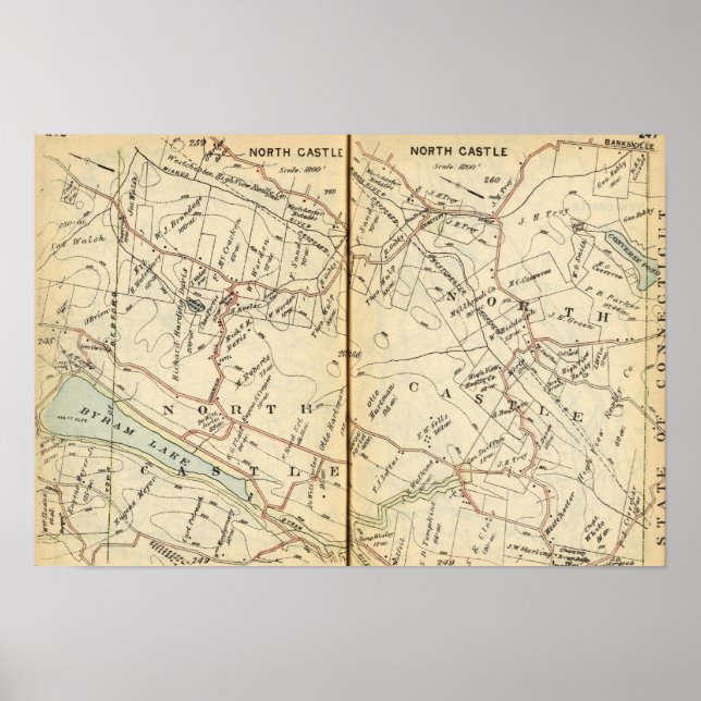 Poster Castelo Norte, Nova Iorque 2 (Frente)