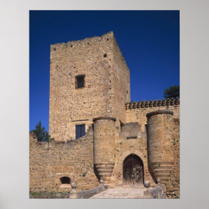 Póster Castelo Pedraza, Castela e Leão, Espanha 2