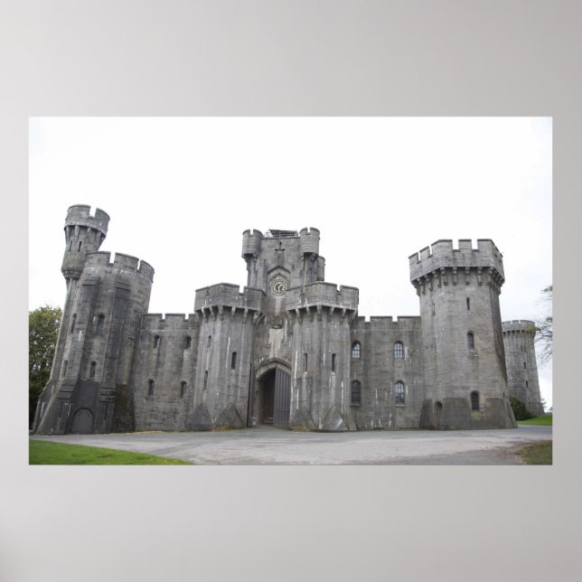 Póster Castelo Penrhyn. (Frente)