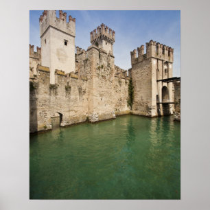 Póster Castelo Scaliger, Sirmione, Província de Brescia,