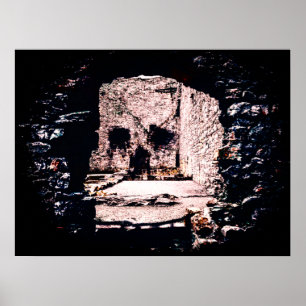 Poster Castelo Skull