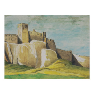 Póster Castelo Spis na Eslováquia oriental