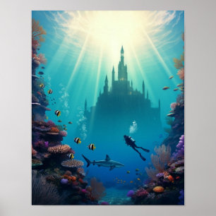 Poster castelo submerso