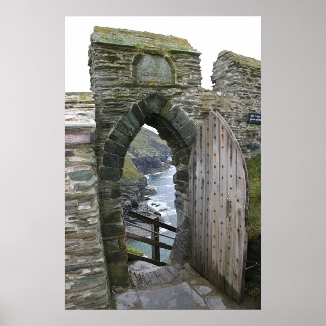 Póster Castelo Tintagel (Frente)