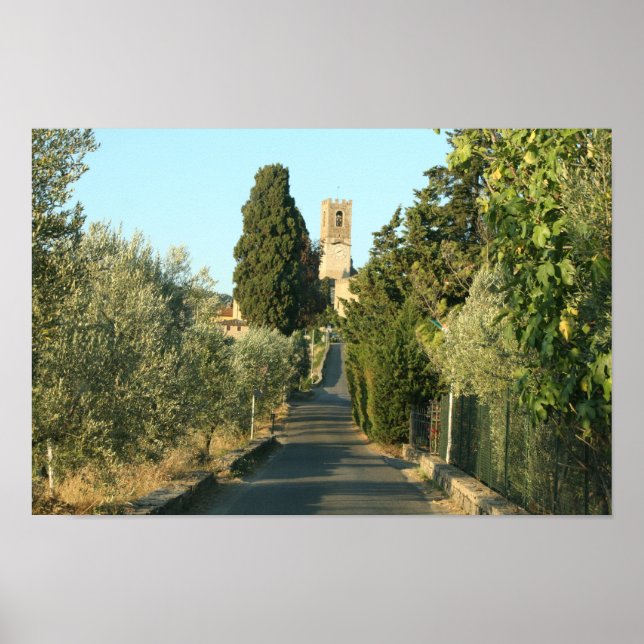 Póster Castelo Toscano (Frente)