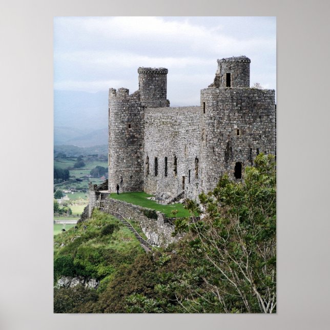 PÓSTER CASTELOS GALESES (Frente)