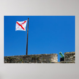 Poster Castillo de San Marcos, Monumento Nacional, Florid