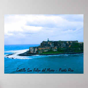 Poster Castillo San Felipe del Morro - fortes velhos de