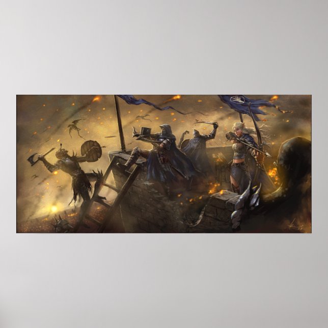 Póster Castle Defense (Frente)