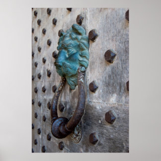 Poster Castle Door Knocker