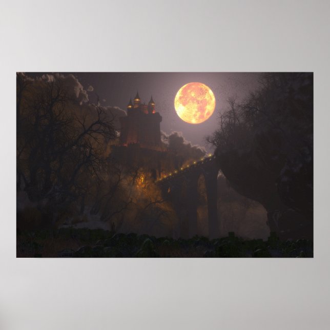 Poster Castle Dracula (Frente)