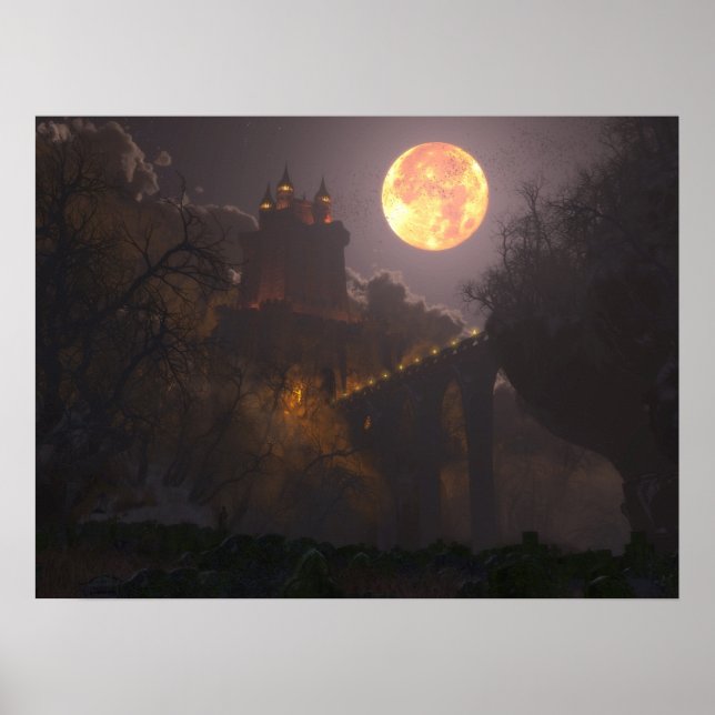 Póster Castle Dracula (24x18) (Frente)