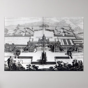 Póster Castle Howard, de Vitruvius Britannicus