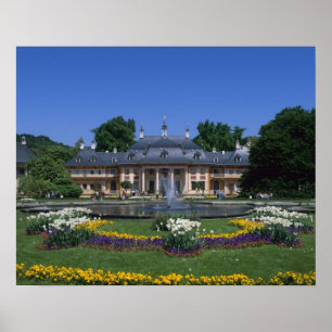 Póster Castle Pillnitz, Dresden, Saxónia, Alemanha