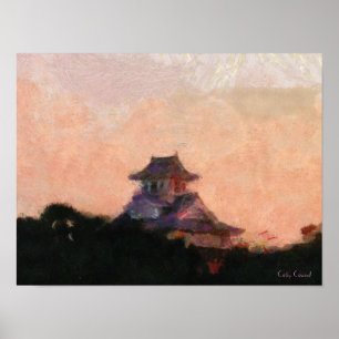 Poster Castle Sunrise