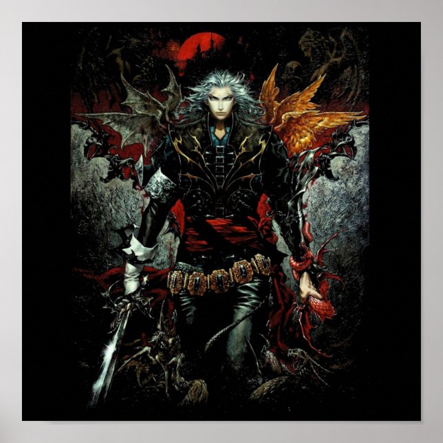 Poster Castlevania Senhor da Sombra (Frente)