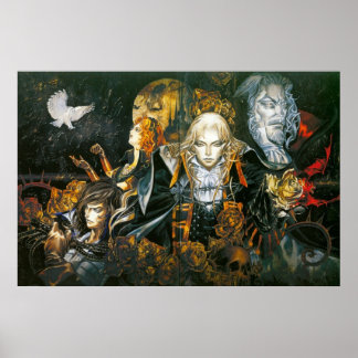 Poster CastleVania Vintage 8k