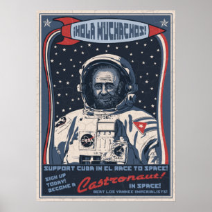 Póster Castronaut-LG