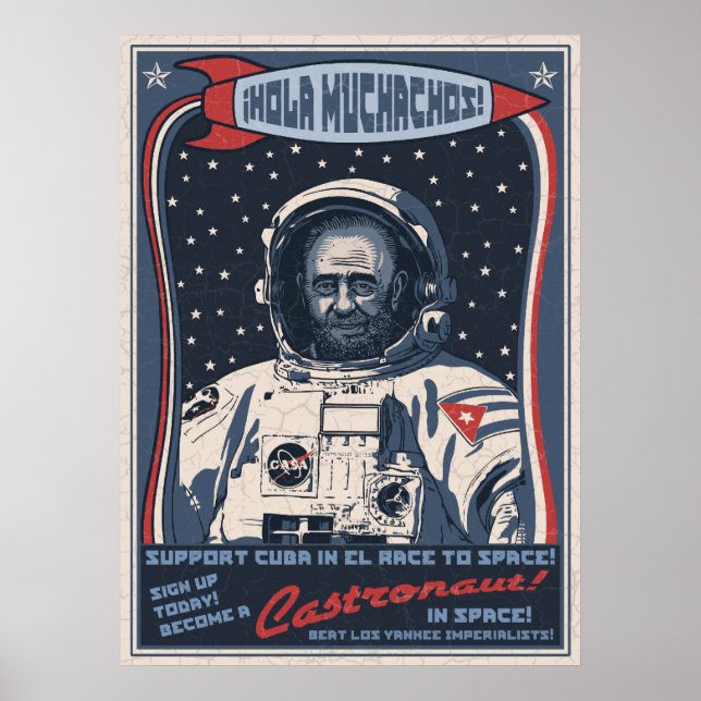 Poster Castronauta (Frente)