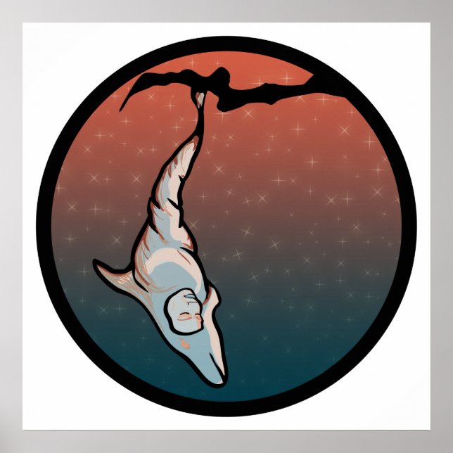 Poster casulo de golfinho (Frente)