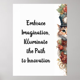 Poster Cat 7 Natal Gato de Natal