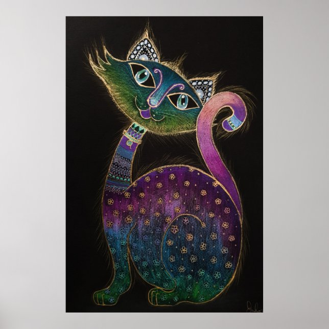 Poster Cat 7 - Sorte n.o 7 (Frente)