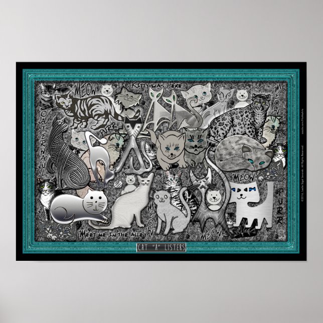 Póster Cat-A-Listers (Frente)