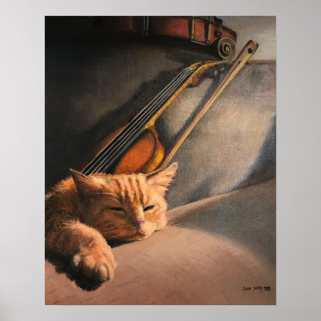 Poster "Cat and the Fiddle" 16x20 (Frente)