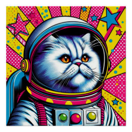 PÓSTER CAT-ASTRONAUT 2 PERSO