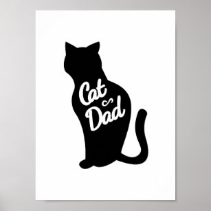 Poster Cat Dad