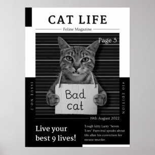 Poster CAT LIFE Magazine