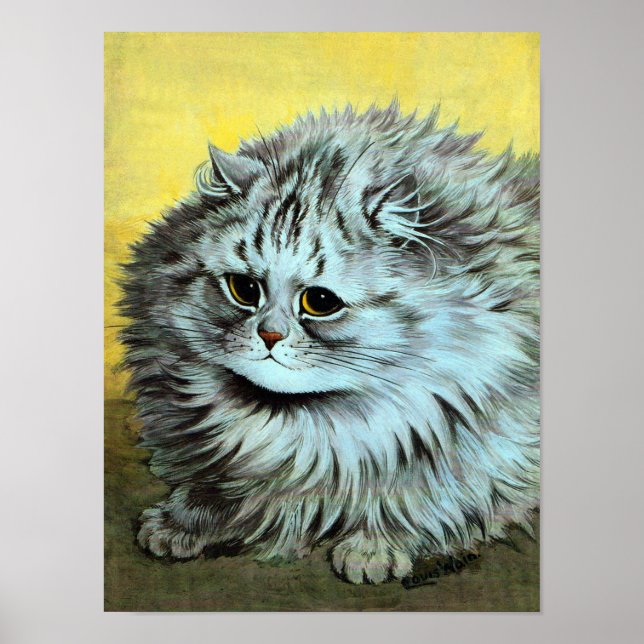 Póster Cat, Louis Wain (Frente)
