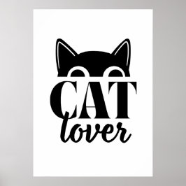 Poster Cat Lover
