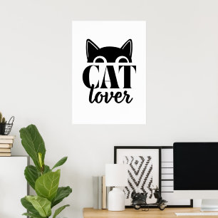 Poster Cat Lover