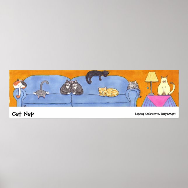 Póster Cat Nap (Frente)