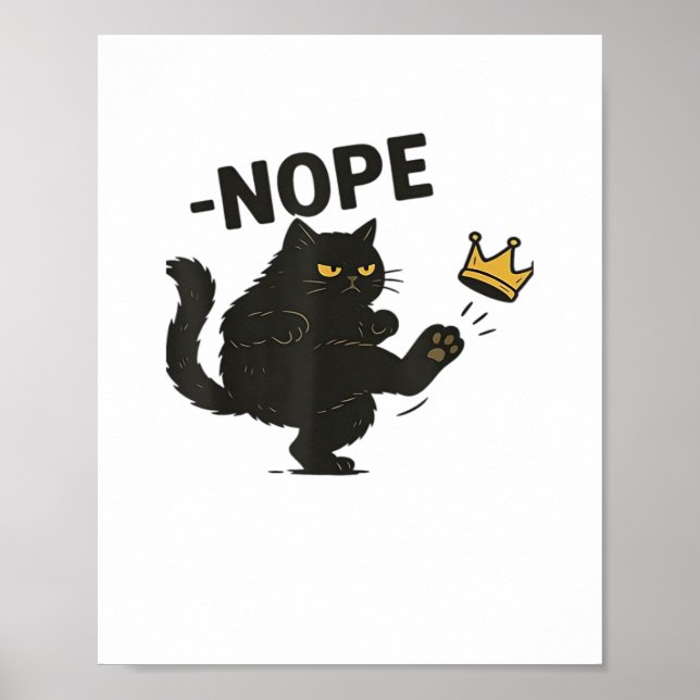 Poster Cat No Kings In America  (Frente)