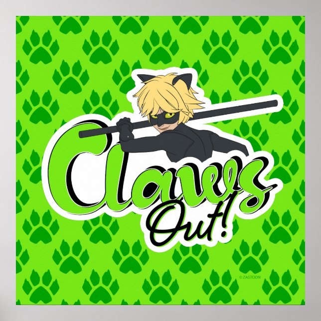 Poster Cat Noir | Fecha! (Frente)